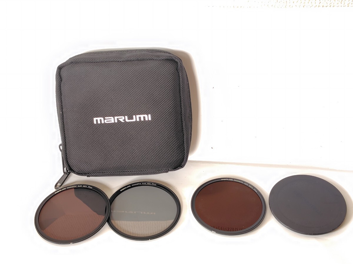 ★美品★MARUMI マルミ MAGNETIC SLIM ADVANCED KIT 77mm マグネットスリムフィルター アドバンスドキット #A626