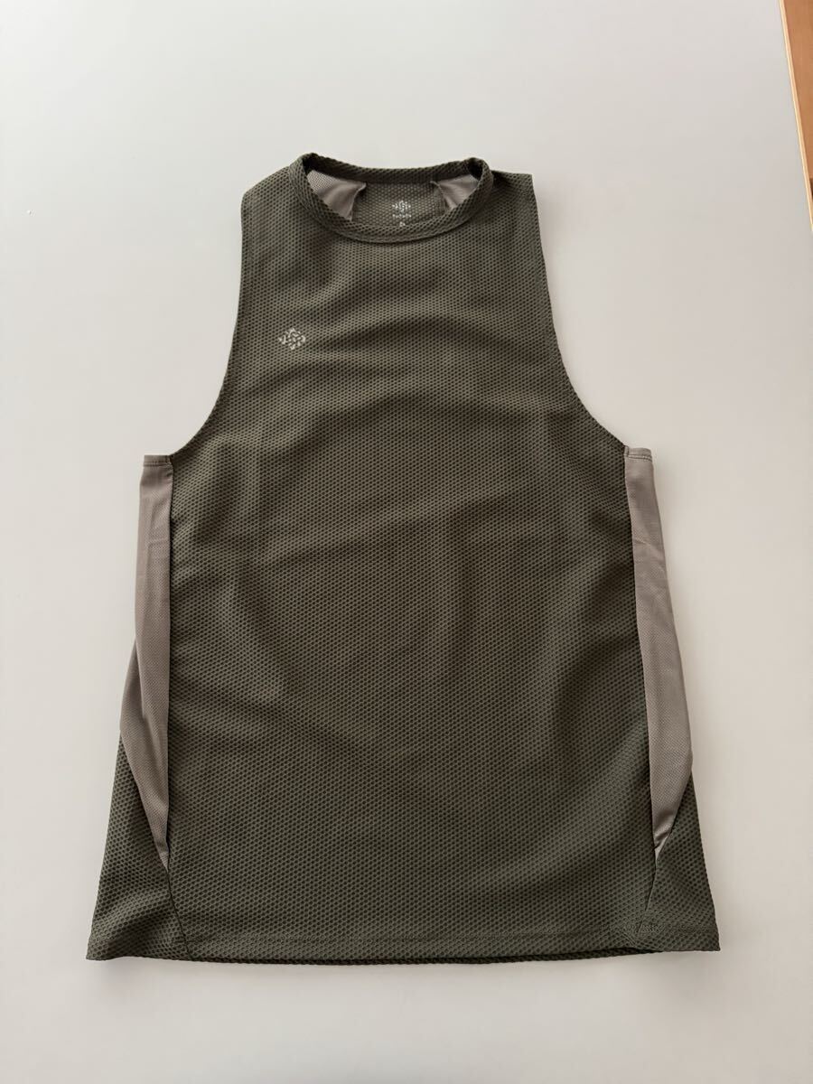 RYOGEN UNFEEL SINGLET カーキ　S ノースリーブ