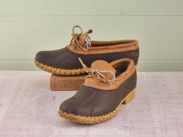 F329 USA製 L.L.Bean ビーンブーツ 茶 メンズ 9M 27cm 　