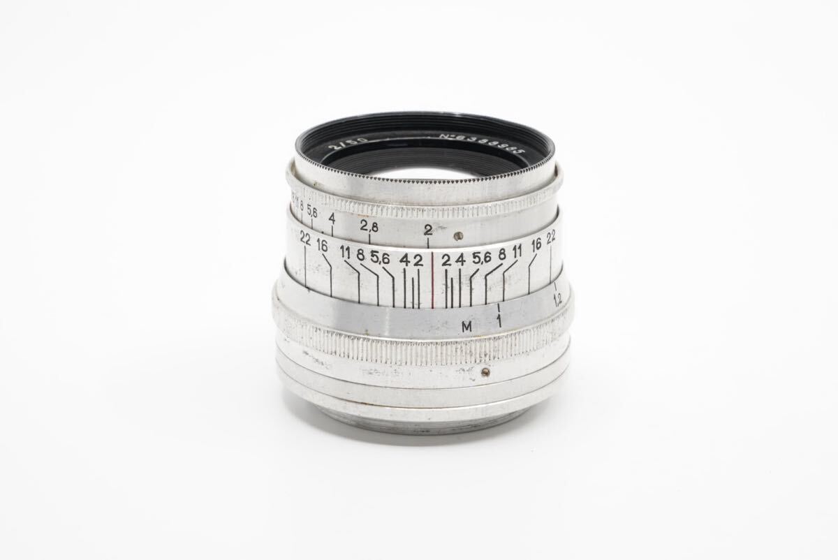 現状品 Jupiter-8 50mm f2 シルバー ジュピター8 l39 ライカLマウント オールドレンズ 単焦点 2
