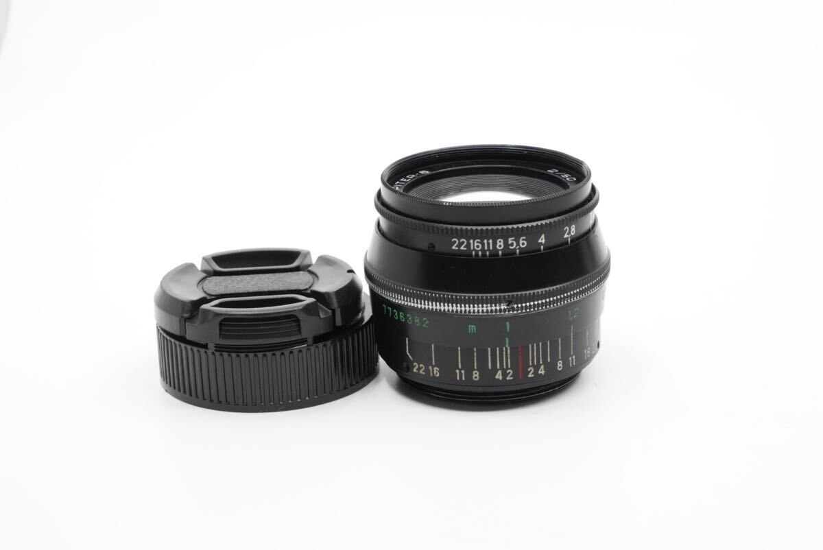 分解清掃済 美品 Jupiter-8 50mm f2 ブラック ジュピター8 l39 ライカLマウント オールドレンズ 単焦点 1