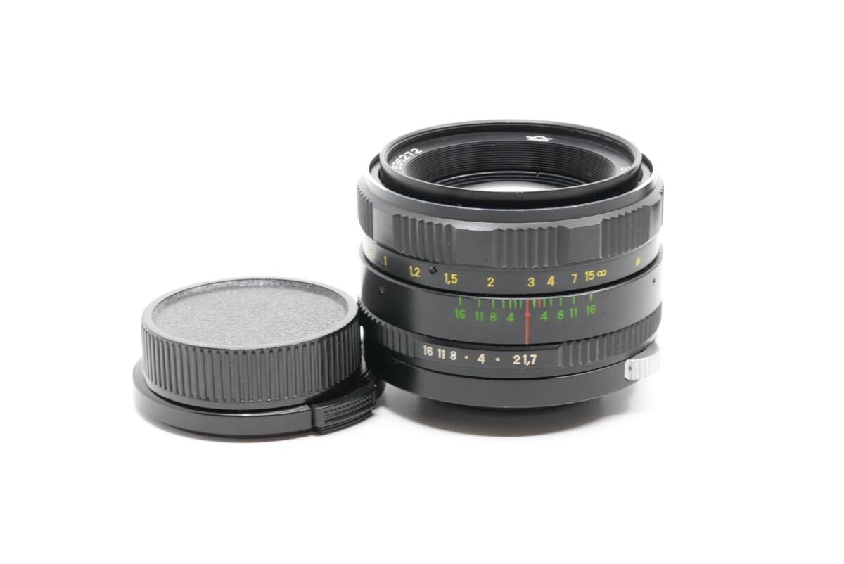 美品 整備品 Zenitar-M 50mm f1.7 M42マウント オールドレンズ 単焦点 