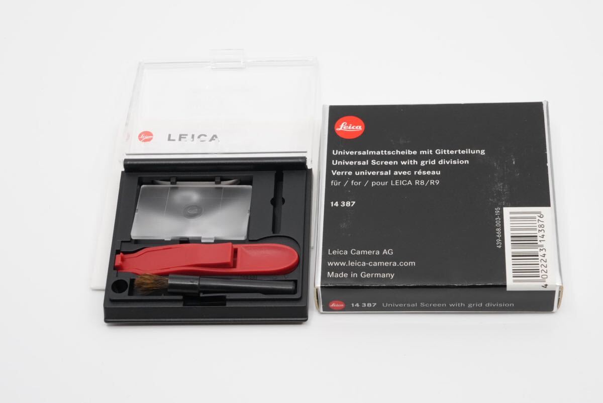 未使用品 Leica ライカ R8 R9用 フォーカシングスクリーン グリッドタイプ