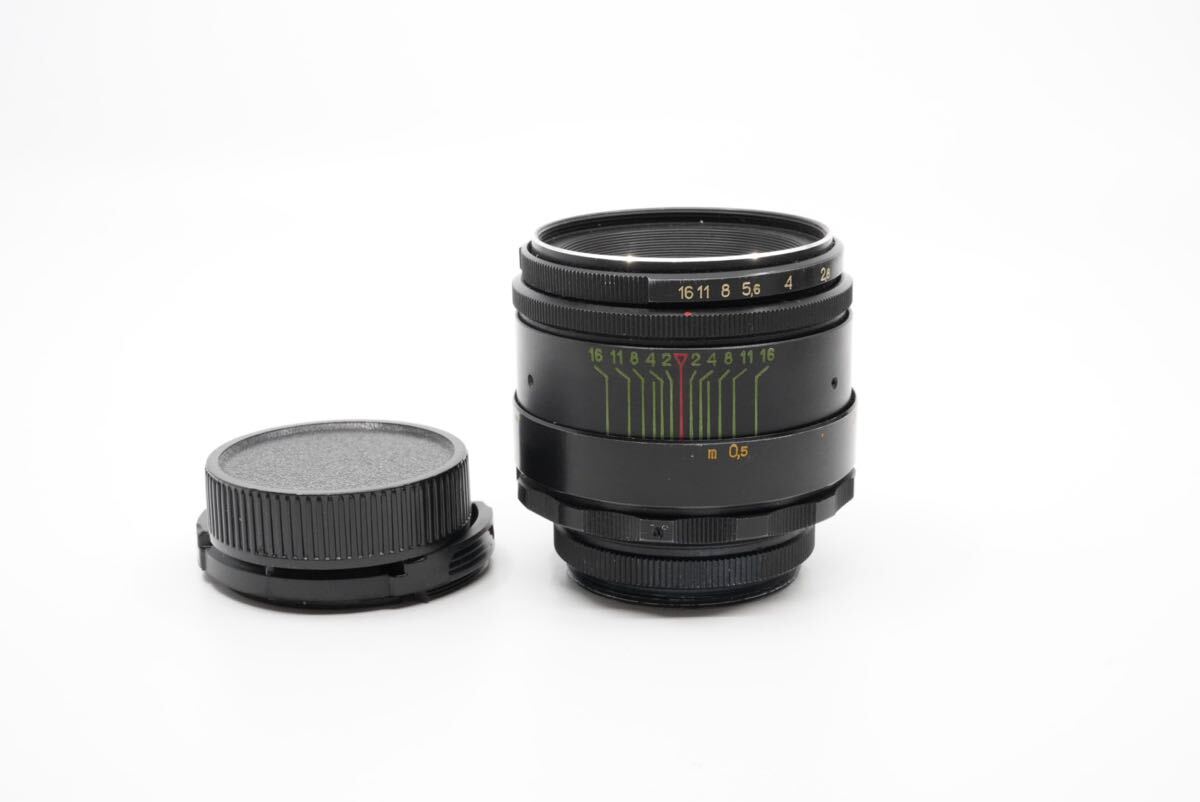 送料無料 分解清掃済み Helios-44-2 58mm f2 ヘリオス44-2 M42マウント ぐるぐるボケ オールドレンズ 単焦点 2
