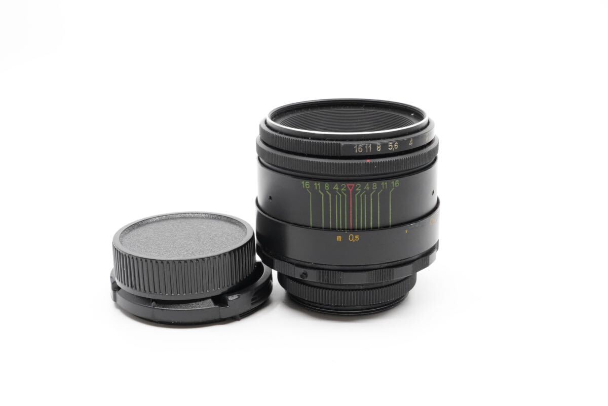 送料無料 分解清掃済み Helios-44-2 58mm f2 ヘリオス44-2 M42マウント ぐるぐるボケ オールドレンズ 単焦点 3