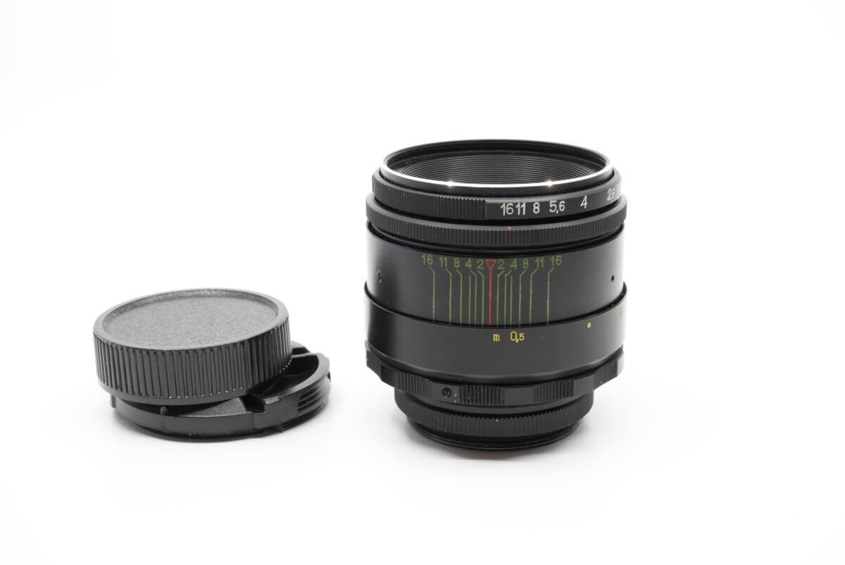 美品＋ 分解清掃済み Helios-44-2 58mm f2 ヘリオス44-2 M42 ぐるぐるボケ オールドレンズ 単焦点 2