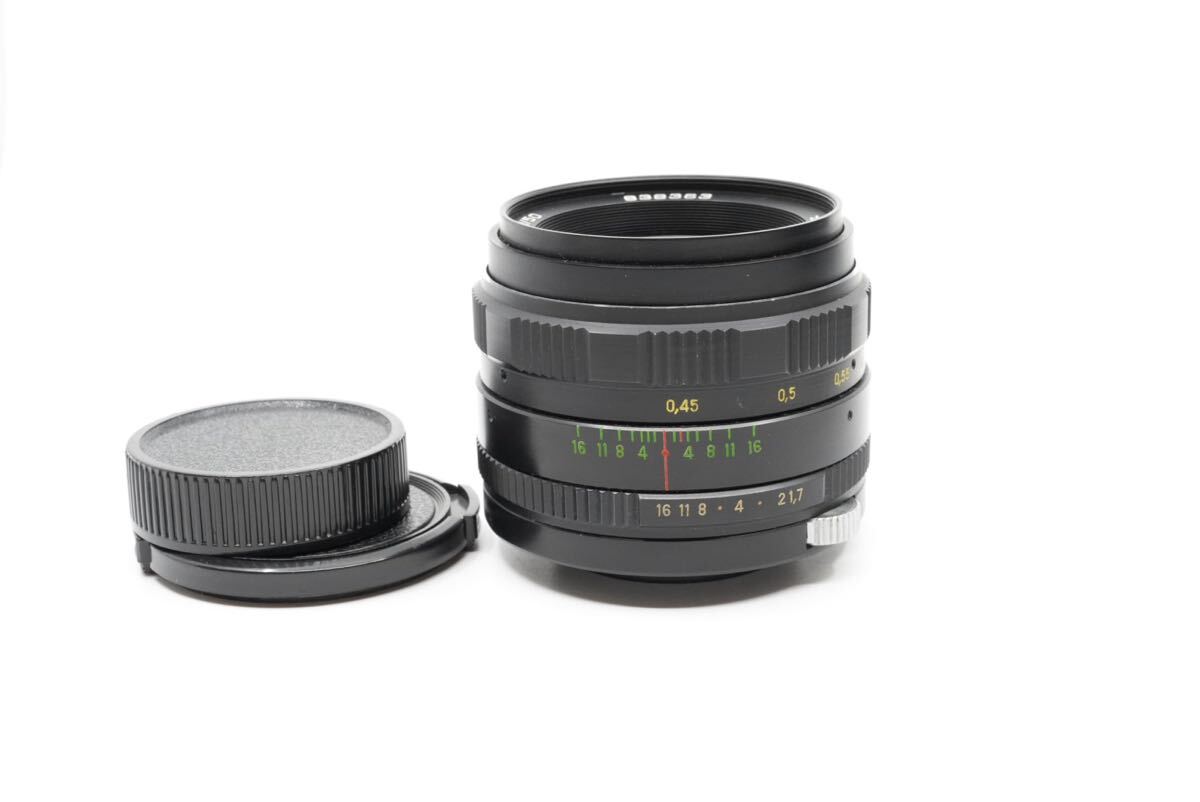 美品 整備品 Zenitar-M 50mm f1.7 M42マウント オールドレンズ 単焦点 01