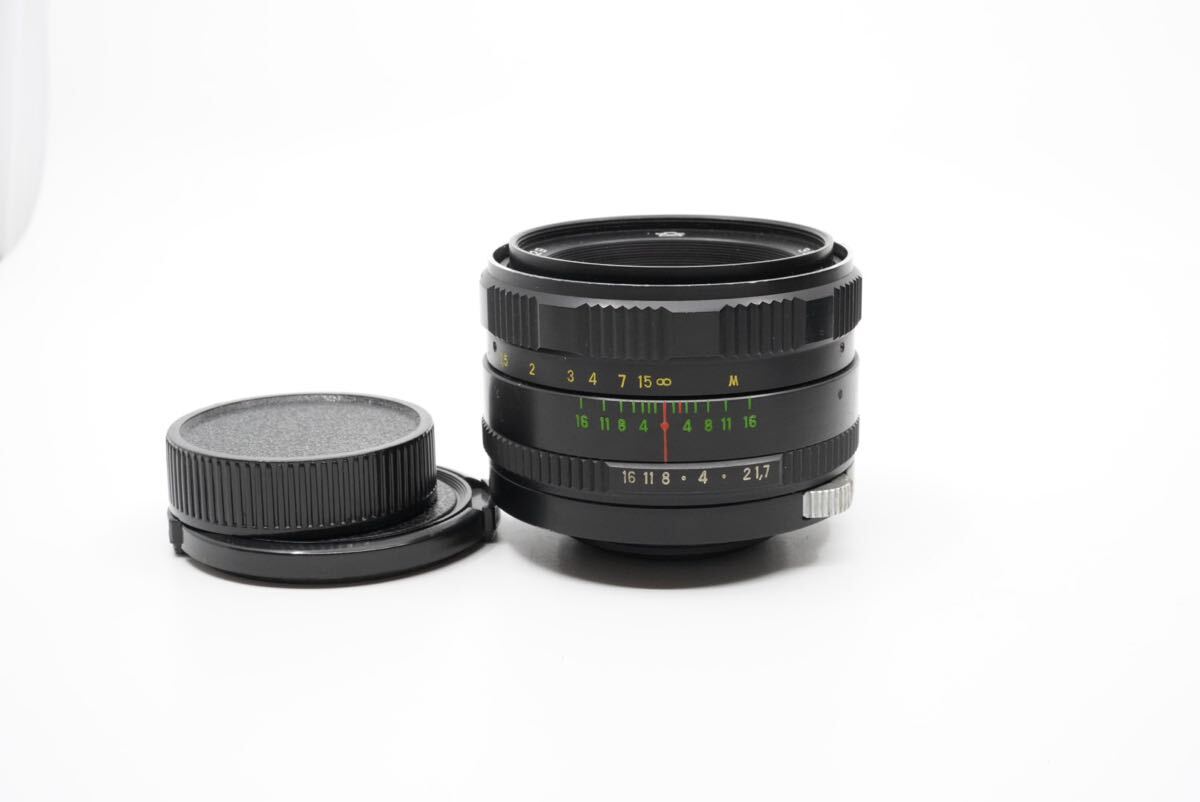 美品 整備品 Zenitar-M 50mm f1.7 M42マウント オールドレンズ 単焦点 02