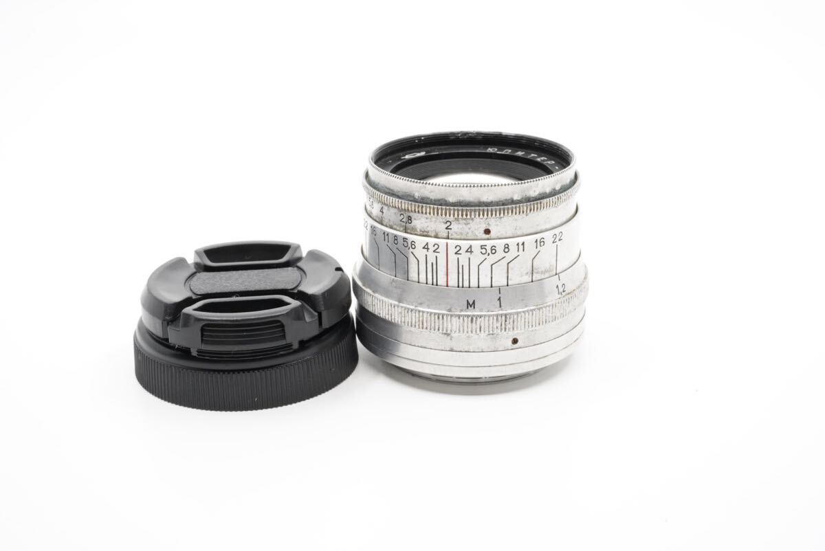 良品 分解清掃済 Jupiter-8 50mm f2 シルバー ジュピター8 l39 ライカLマウント オールドレンズ 単焦点 