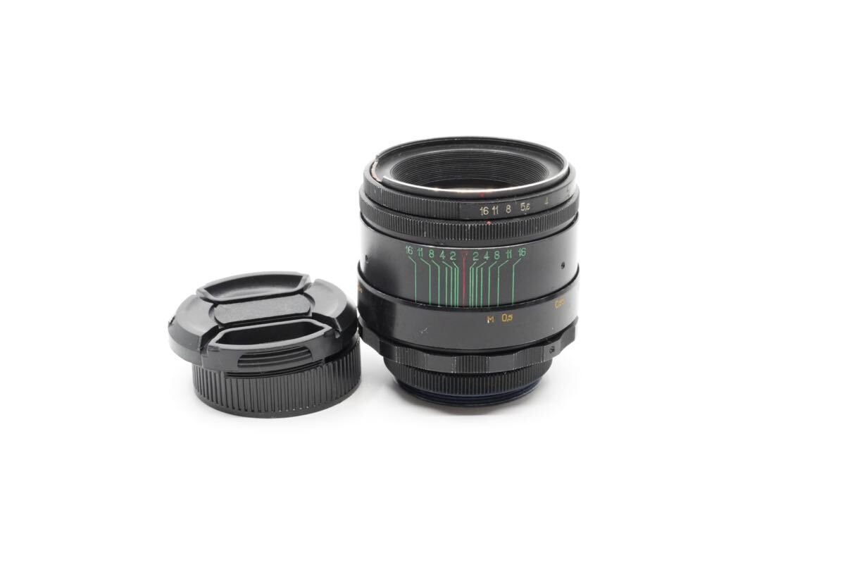 並品 Helios-44-2 58mm f2 ヘリオス44-2 M42マウント ぐるぐるボケ オールドレンズ 単焦点 