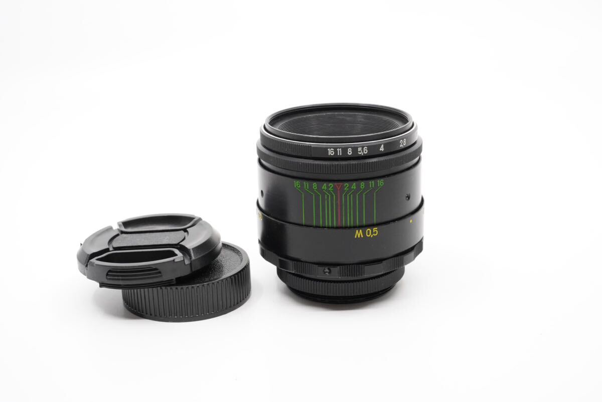 少し訳あり Helios-44-2 58mm f2 ヘリオス44-2 M42マウント ぐるぐるボケ オールドレンズ 単焦点 1