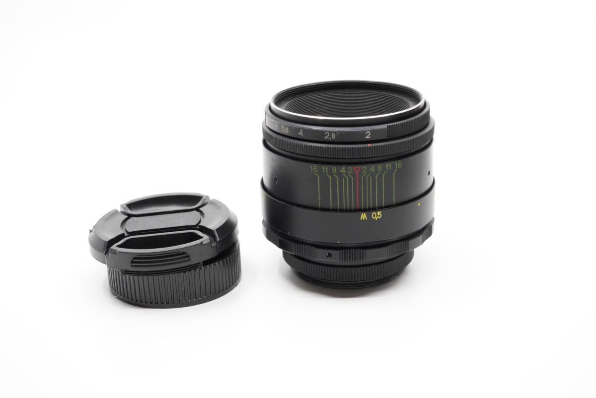 美品＋ 分解清掃済み Helios-44-2 58mm f2 ヘリオス44-2 M42 ぐるぐるボケ オールドレンズ 単焦点 