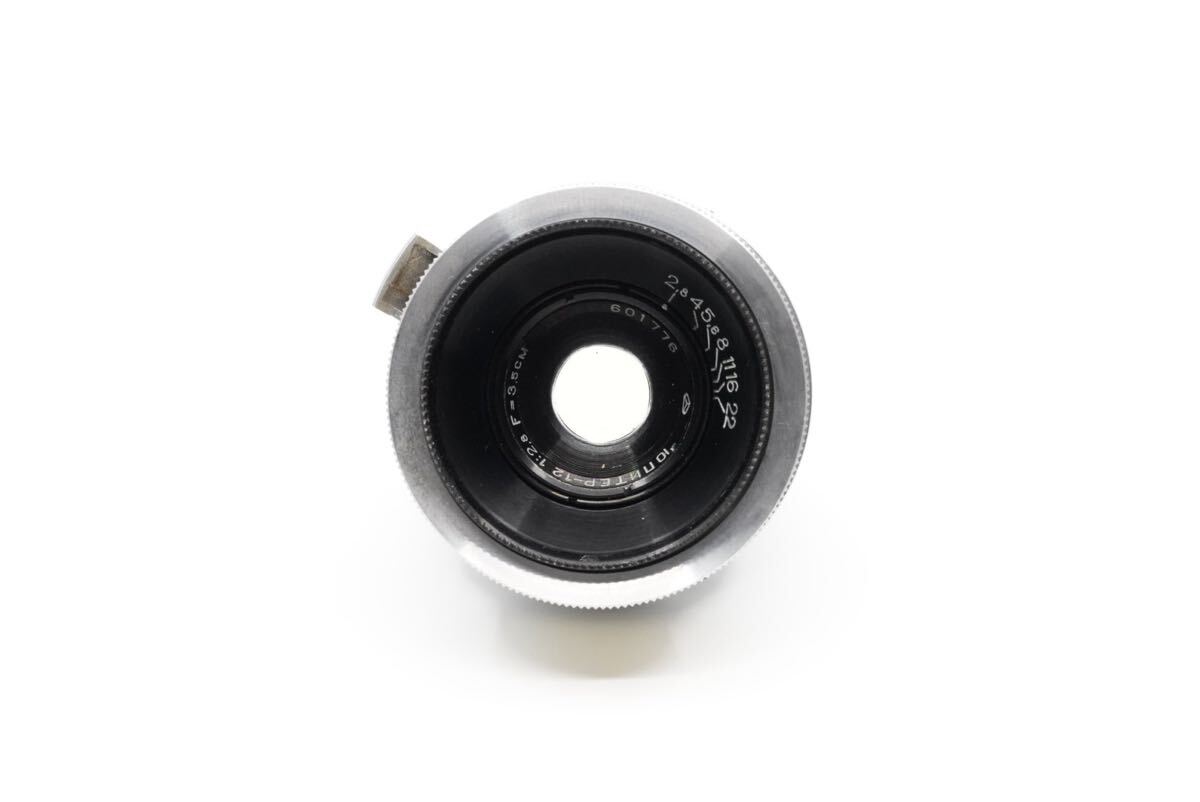 希少 良品 シルバー Jupiter-12 35mm f2.8 コンタックスrfマウント (内爪) レンズ 単焦点 1