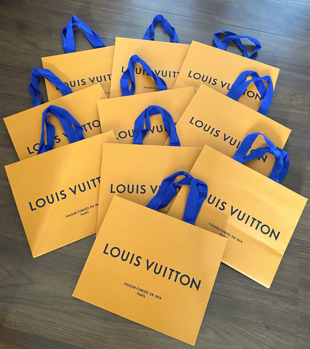 ●LOUIS VUITTON(ルイヴィトン) 正規 ショッパー 紙袋・小サイズ10枚セット・No1●