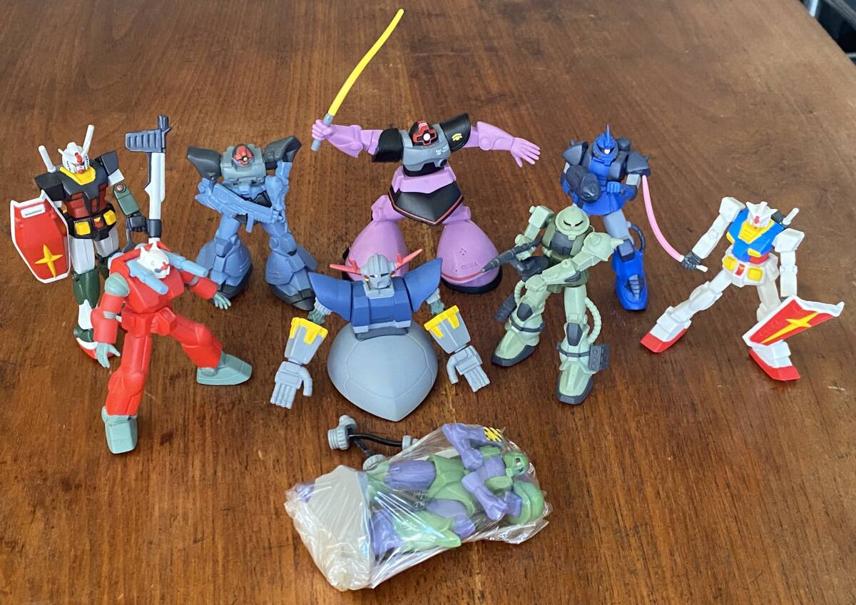 ●創通エージェンシーサンライズ　ガンダム ミニフィギュア 9種セット●