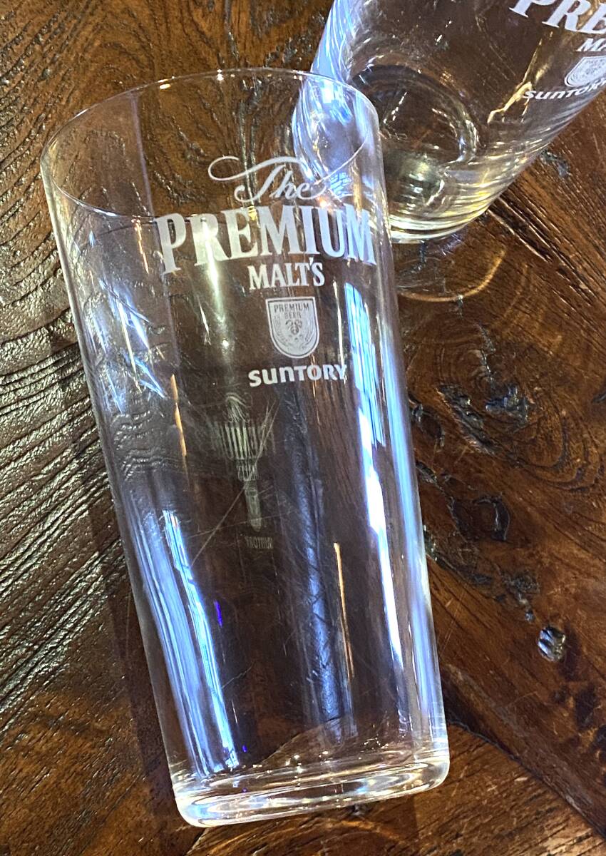 ●The PREMIUM MALT'Sプレミアムモルツ 380ml ファインエッジタンブラー 6個入りBOX・非売品●在庫4箱あり●