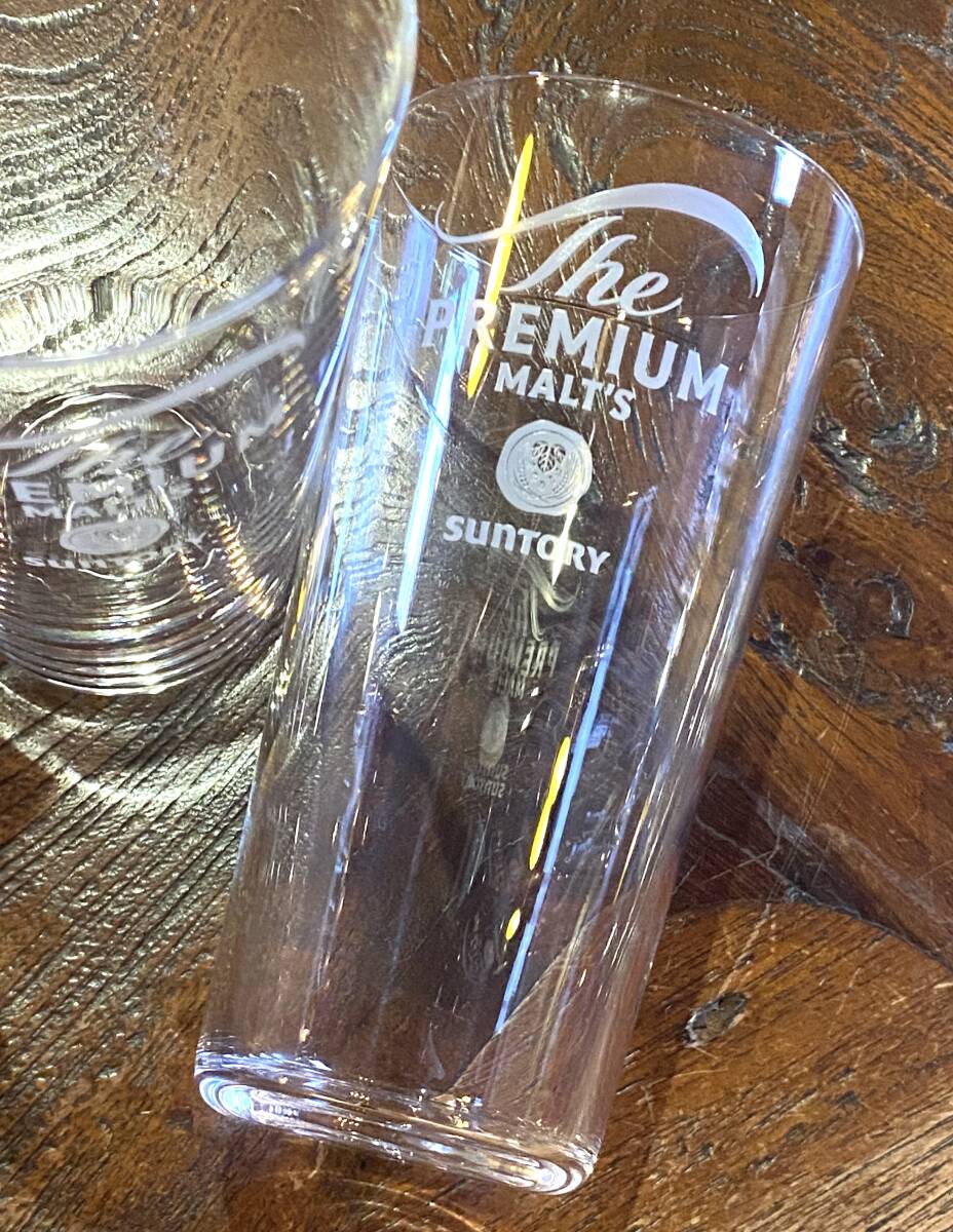 ●25年 The PREMIUM MALT'S(プレミアムモルツ) ファインエッジタンブラー 6個入りBOX・非売品●