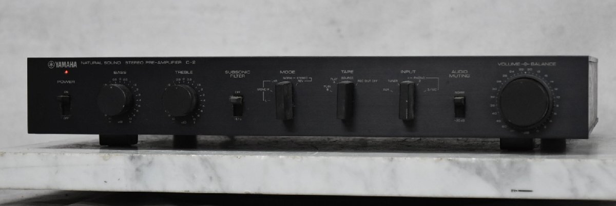 【J】YAMAHA C-2 プリアンプ ヤマハ 2608556