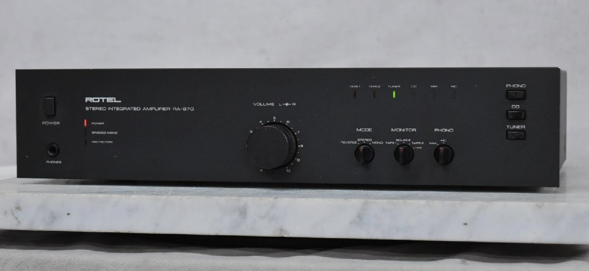 【C】ROTEL RA-870 プリメインアンプ ローテル 2608695