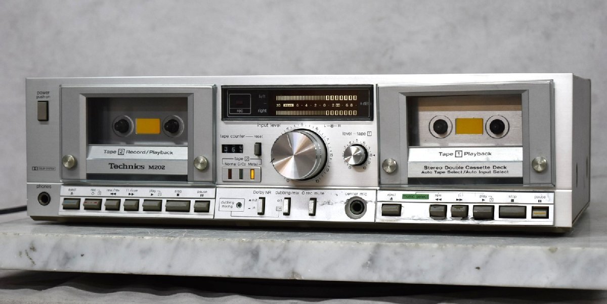 【J】Technics RS-M202 カセットデッキ テクニクス 2608410