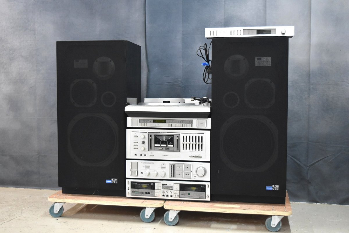 【J】Pioneer S-Y7/DT-100/CT-Y8W/A-Y7/F-Y7/CA-Y7 システムコンポ パイオニア 3302263