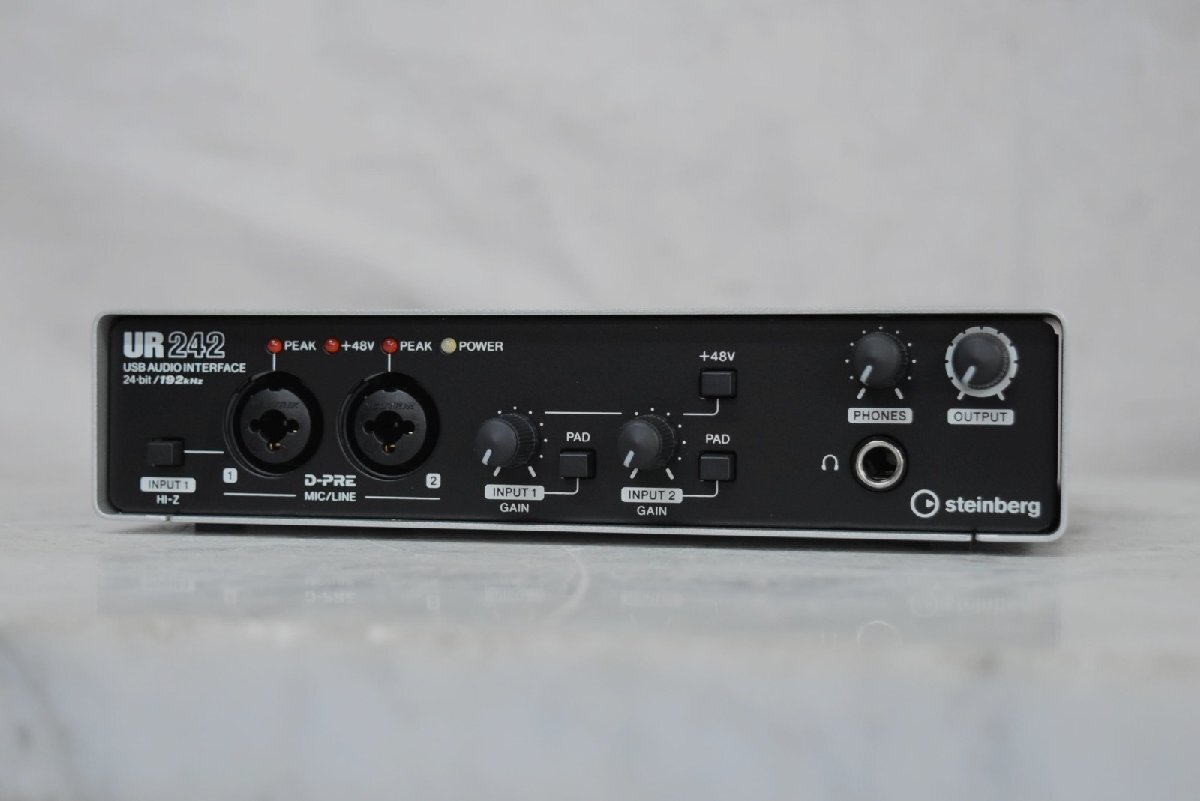 【G】Steinberg UR242 オーディオインターフェース スタインバーグ 2608668