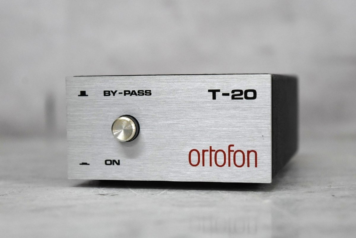【G】Ortofon T-20 MC昇圧トランス オルトフォン 2608669