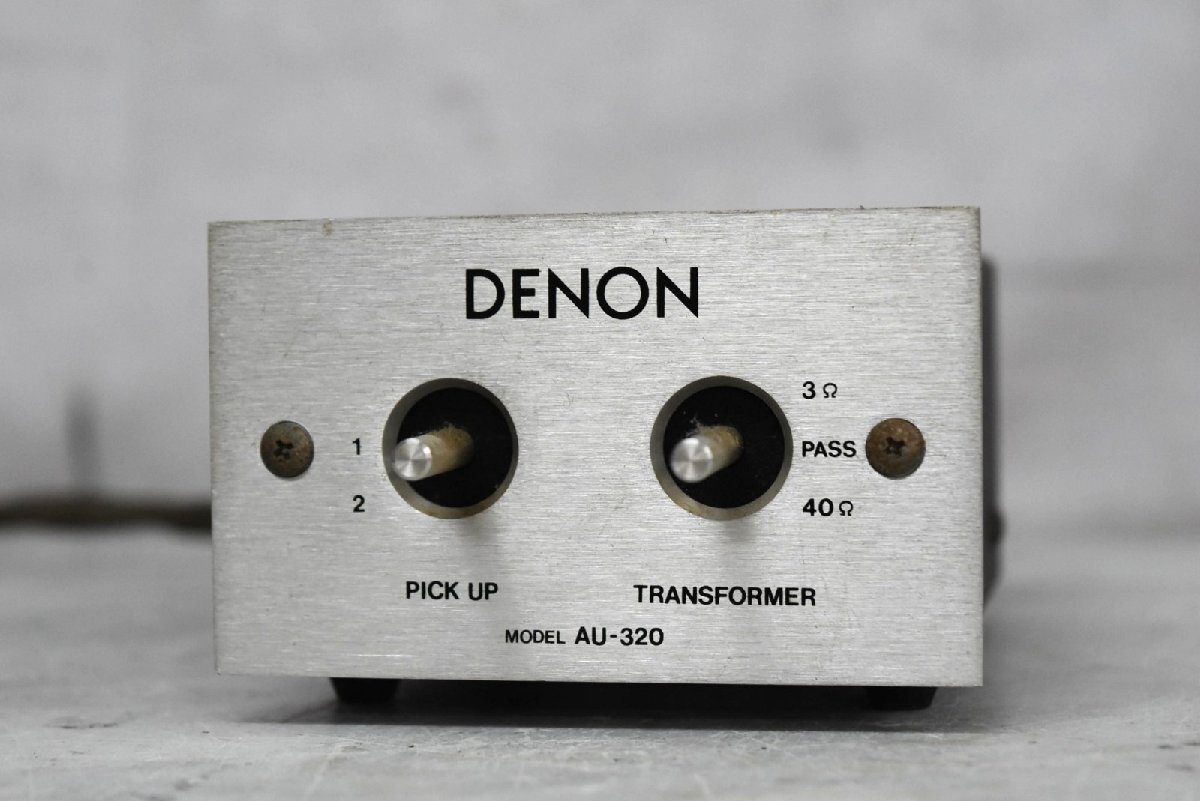 【G】DENON AU-320 MC昇圧トランス デノン 2608583