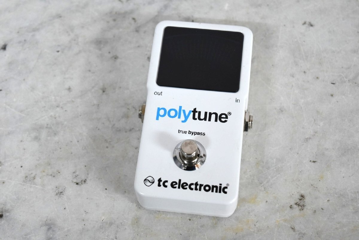 【C】tc electronic PolyTune ペダルチューナー ティーシーエレクトロニック 2608689