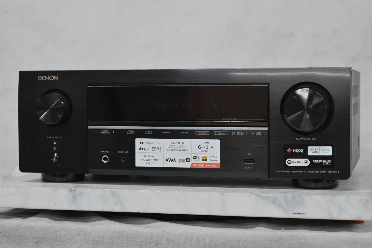 【C】DENON AVR-X1700H AVアンプ デノン 2608397