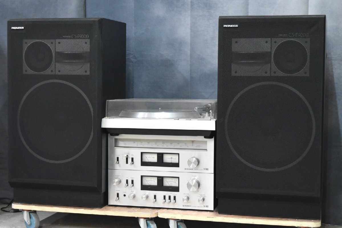 【J】Pioneer TX-7800II/SA-7800II/CS-F9000/PL-350 システムコンポ パイオニア 3302280
