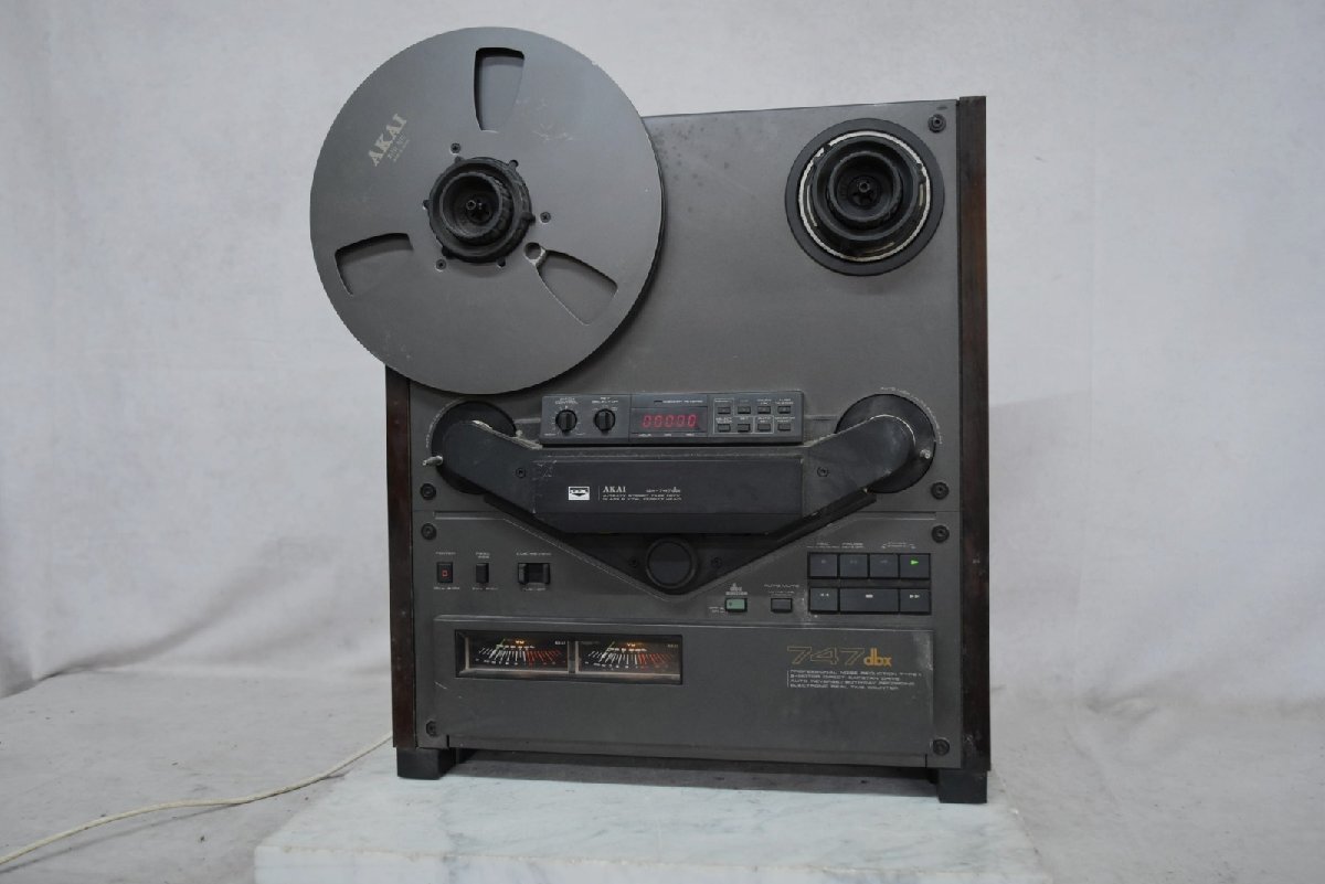 【J】AKAI GX-747dbx オープンリールデッキ アカイ 2608209