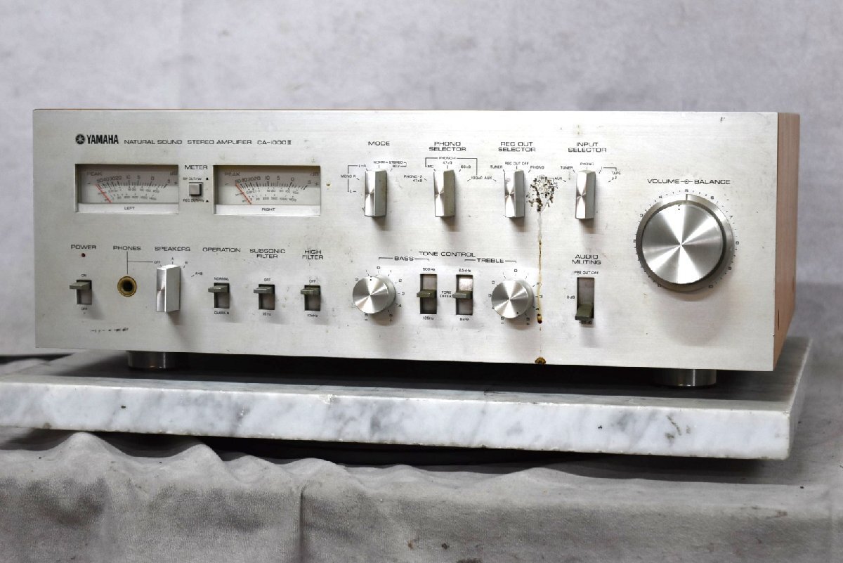 【J】YAMAHA CA-1000III プリメインアンプ ヤマハ 2608385