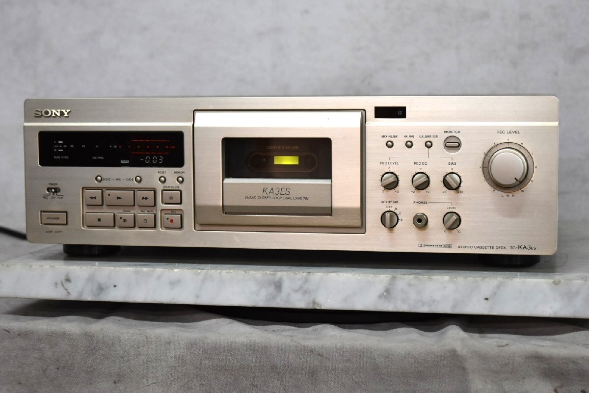 【J】SONY TC-KA3ES カセットデッキ ソニー 3301181