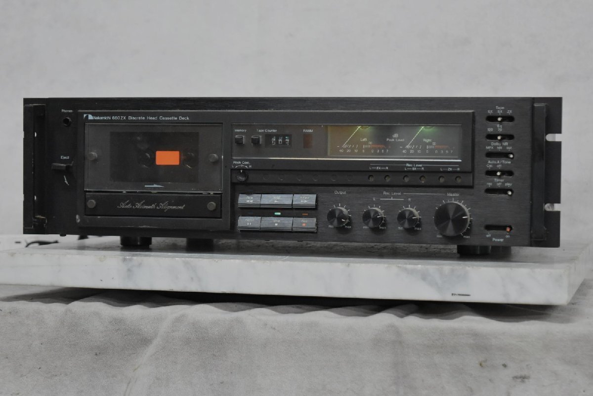 【J】Nakamichi 660ZX カセットデッキ ナカミチ 2608557