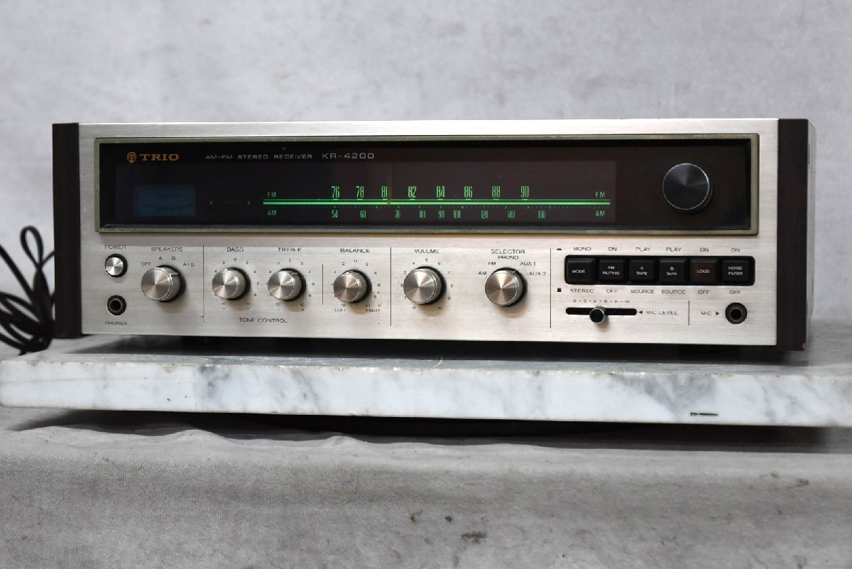 【J】TRIO KR-4200 レシーバー トリオ 2608555