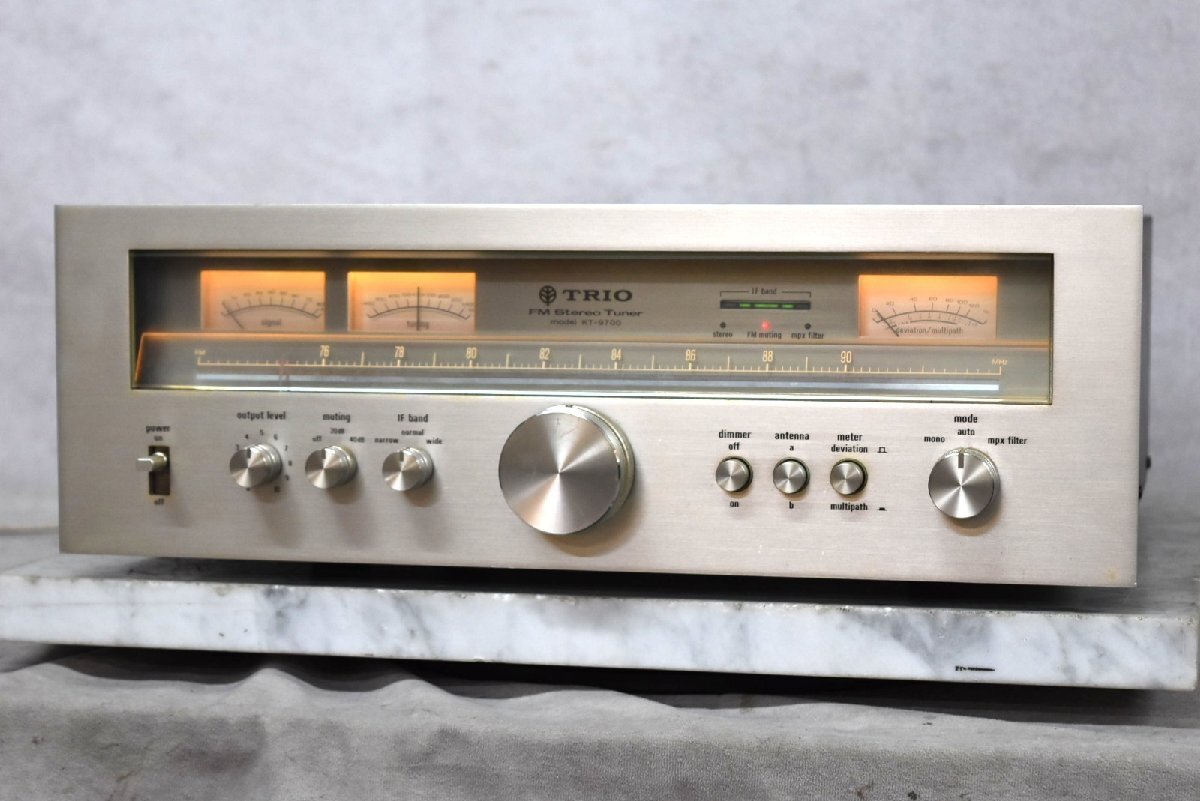 【G】TRIO KT-9700 FMチューナー トリオ 2608561