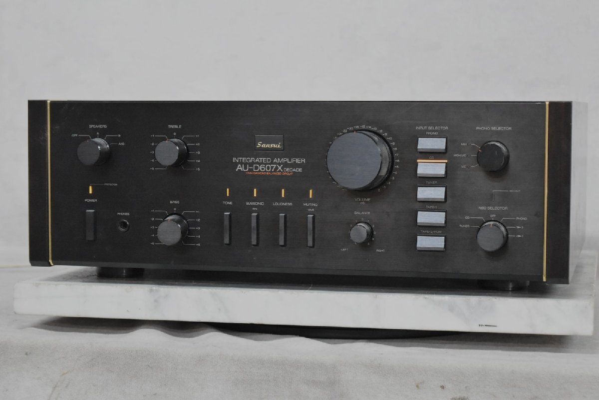 【J】SANSUI AU-D607X DECADE プリメインアンプ サンスイ 2608352