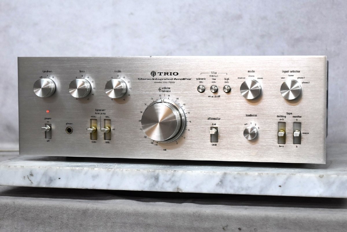 【C】TRIO KA-7300 プリメインアンプ トリオ 2608551