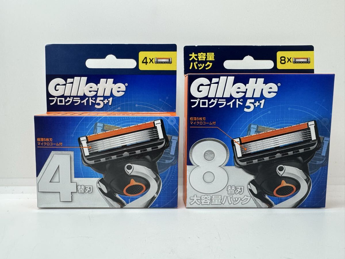 ◇未開封品 ジレット プログライド 5+1 替刃 4替刃 8替刃 お得 激安 処分 メンズ 髭剃り 脱毛 男子 男性 2個セット まとめ売り
