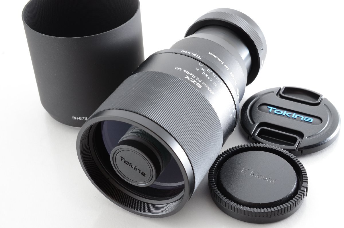 #C526 ★極上品！★Tokina SZX 400mm F8 Reflex ＆ 2x エクステンダー Kit for SONY E-mount トキナー ソニー レフレックス