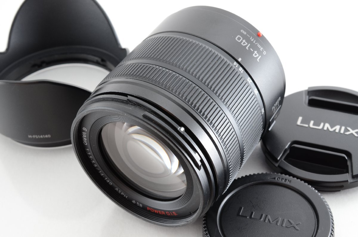 #C553 ★超美品！★Panasonic LUMIX G VARIO 14-140mm F3.5-5.6 II ASPH.　POWER O.I.S. H-FSA14140 パナソニック ルミックス