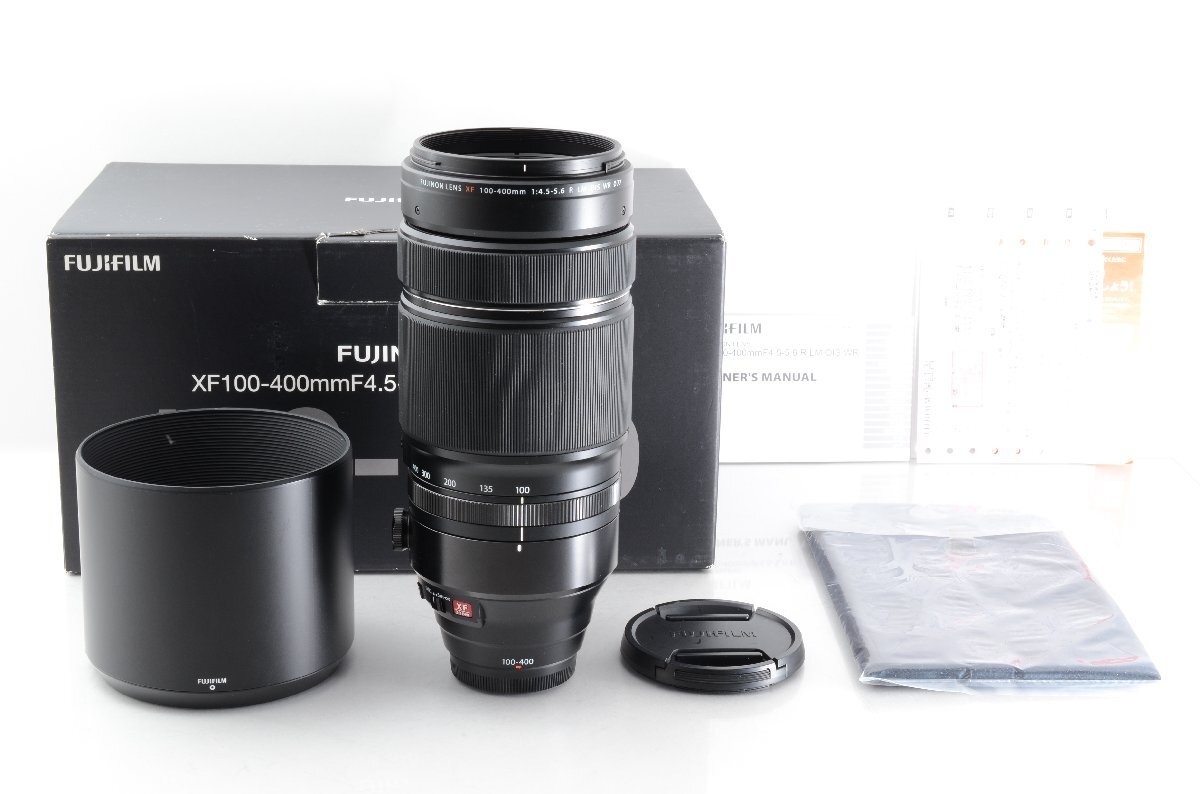 #C554 ★超美品！★FUJIFILM FUJINON XF 100-400mm F4.5-5.6 R LM OIS WR フジフイルム 富士フイルム