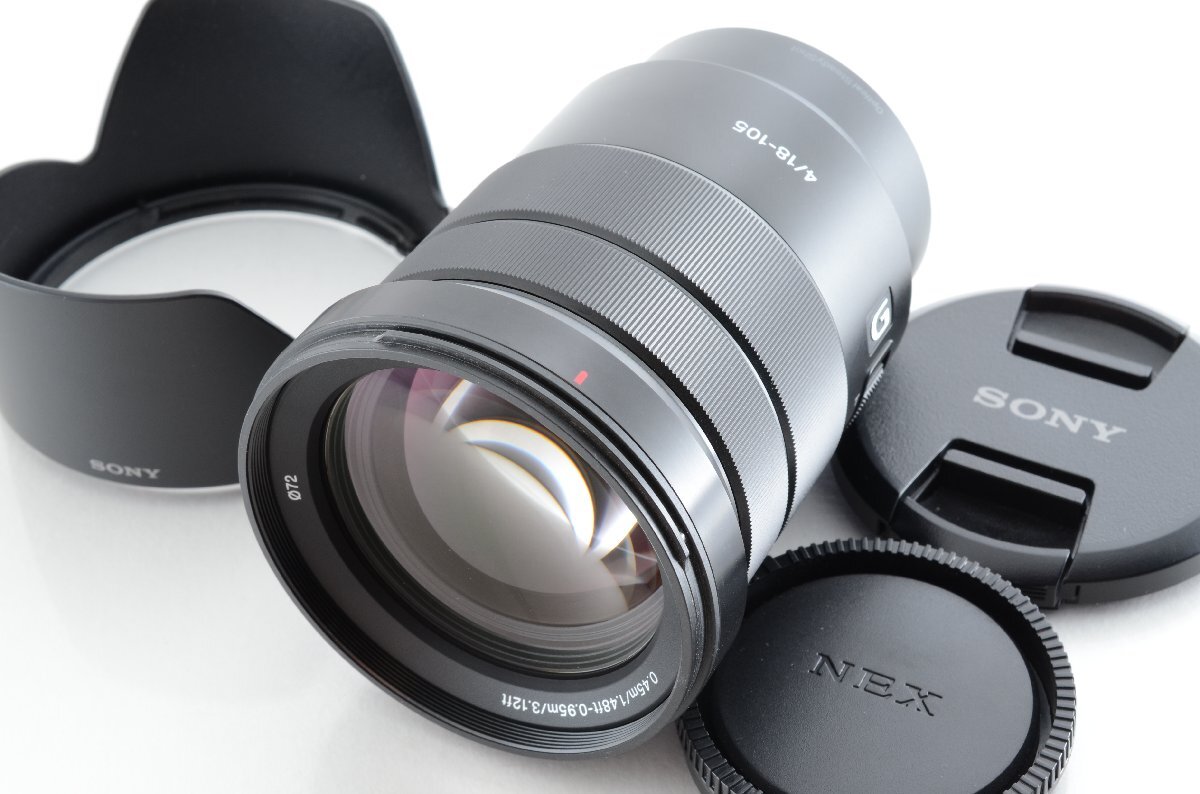 #C588 ★並品★SONY E PZ 18-105mm F4 G OSS SELP18105G ソニー