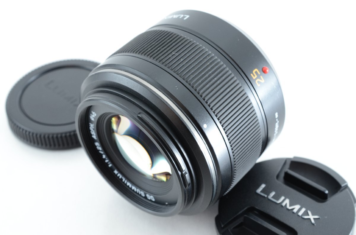 #C592 ★並品★Panasonic LEICA DG SUMMILUX 25mm F1.4 ASPH. H-X025 パナソニック ライカ