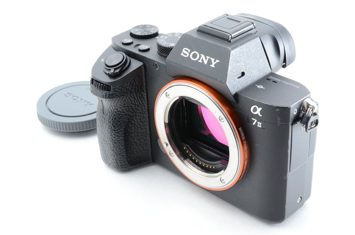 #C205 ★ショット数”５８５３０”回 並品★SONY α7II ボディ ILCE-7M2 ソニー