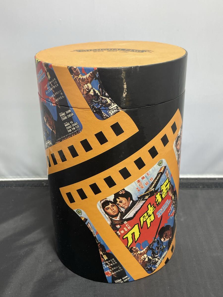 片腕必殺剣フィルム缶風 収納ケース 昭和レトロ　ロンT
