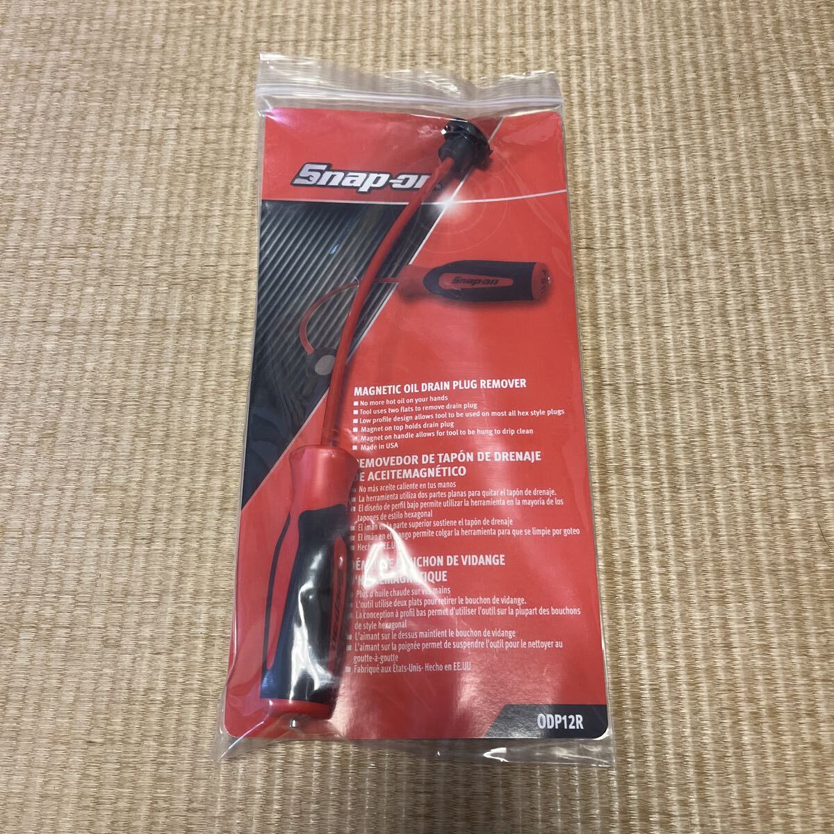 スナップオン オイルドレンプラグリムーバー ODP12R 新品未使用品