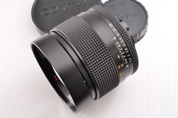 CONTAX Carl Zeiss Planar T* 85mm F1.4 AEG　85/1:1.4　コンタックス　カールツァイス　プラナー　MFレンズ　#3044