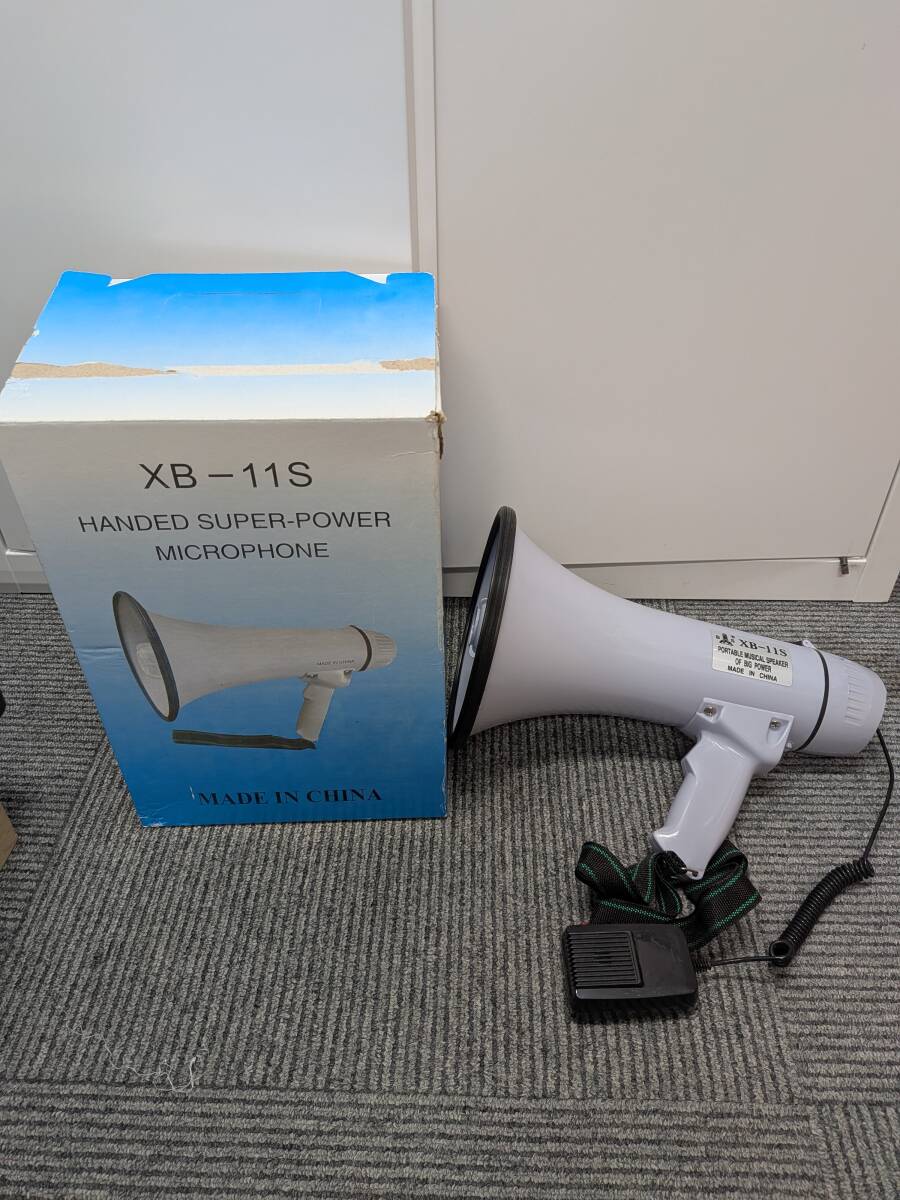 ☆1311　長期保管品　HB-11S　HANDED SUPER POWER MICPRPHONE　拡声器　